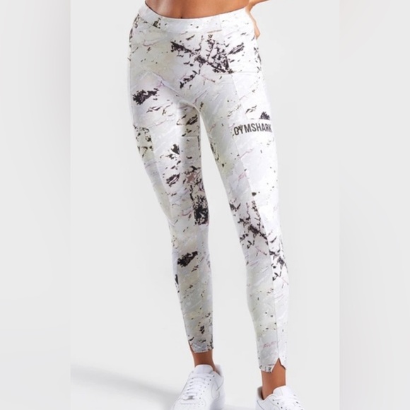 GYMSHARK Ori Marble Leggings - Picture 2 of 5